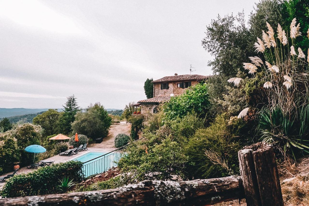 Ferienwohnung Podere L'Aquila Gaiole in Chianti Exterior foto