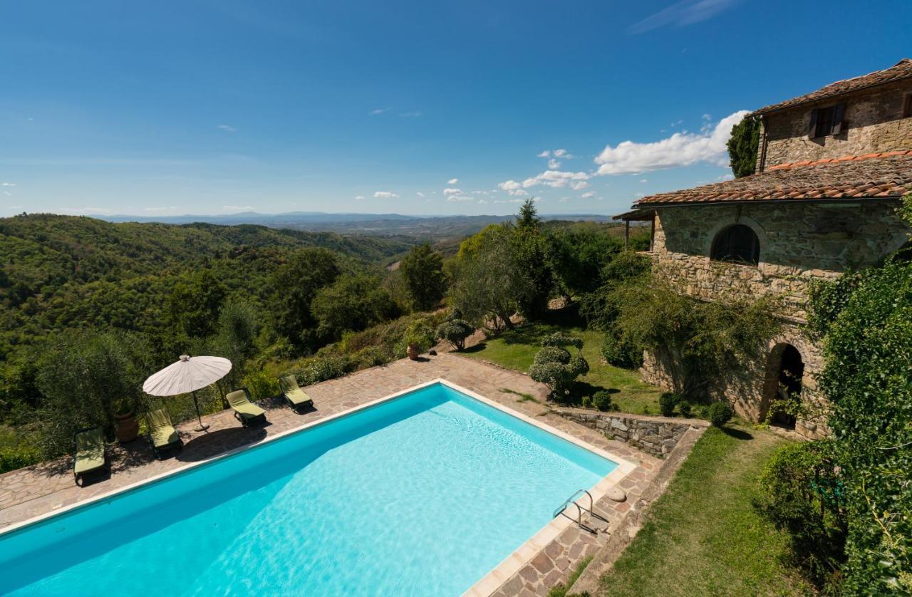 Ferienwohnung Podere L'Aquila Gaiole in Chianti Exterior foto