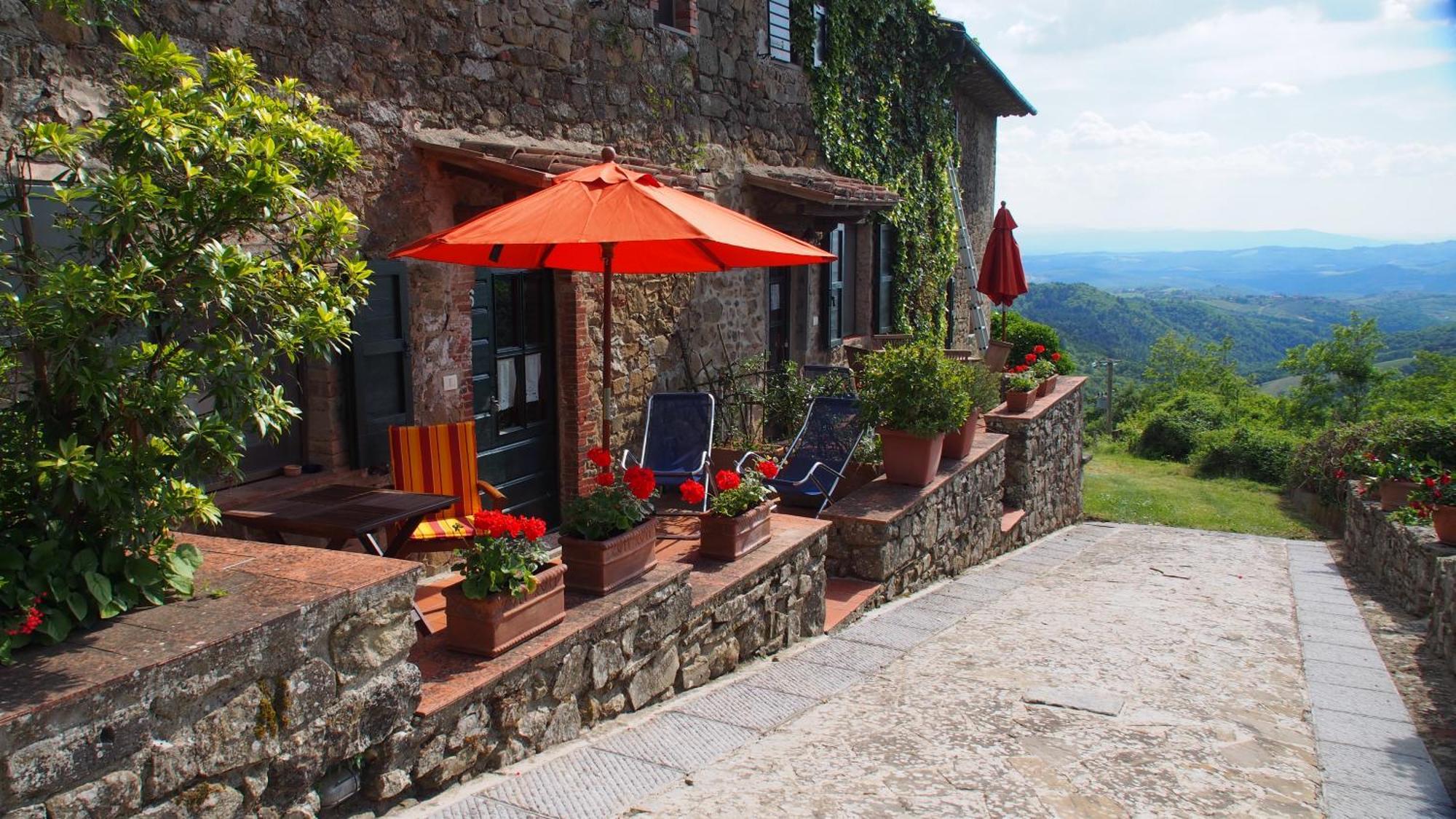 Ferienwohnung Podere L'Aquila Gaiole in Chianti Zimmer foto